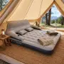 Надуваемо легло Queen Size с облегалка и възглавници 202х152х70см, снимка 2