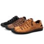 Мъжки обувки в британски стил от естествена (телешка) кожа, 3цвята - 023