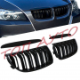 Двойни Бъбреци БМВ BMW E90 E91 Решетки Черен Гланц Лак М3 2005-2008, снимка 2