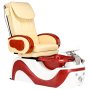 Електрически козметичен стол с масаж на краката и педикюр LZY-9827-CREAM, снимка 3