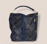 Ефектна дамска чанта от естествена кожа Италия, снимка 1 - Чанти - 31620012