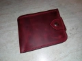 Ръчно изработен мъжки кожен портфейл , снимка 5