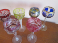 Кристални чаши., снимка 1 - Колекции - 44674484