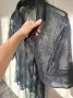 Дантелена блуза с поло яка Massimo Dutti - размер XS, снимка 3