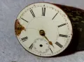 МЕХАНИЗЪМ от РЯДЪК СТАР ВИКТОРИАНСКИ ДЖОБЕН ЧАСОВНИК с РИМСКИ ЦИФЕРБЛАТ 47152, снимка 2