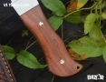 Ръчно направен нож - кукри 140х270,D2,кожа, снимка 3