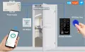 Tuya WiFi RFID сензорна клавиатура за контрол на достъпа двучестотна, снимка 9