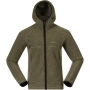 ЧИСТО НОВ! Суитшърт, мъжко вълнено яке с качулка Bergans Vaagaa Merino Terry , снимка 8