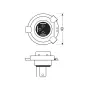 Крушка H4 12V 60/55W – Lampa 58044, снимка 3