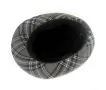 Дамска шапка сиво каре, снимка 8