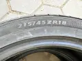 2бр летни гуми 215-45-18, снимка 4
