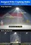 Gefolly SL-7200W соларна LED лампа 6500 K, IP67, с датчик, снимка 3