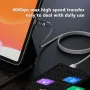 90 градусов USB C към USB C адаптер с LED дисплей, 8К, 40 Gbps 140 W, Power Meter, USB4 Thunderbolt, снимка 8