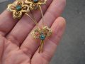 СТАРА ПОЗЛАТЕНА БРОШКА, снимка 4