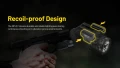 Тактически прожектор за пистолет NITECORE NPL27, 410 метра, ЧИСТО НОВ , снимка 14