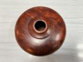 РЪЧНО изработена дървена ваза. №3124, снимка 4