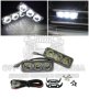 Комплект Предни Мощни 3 LED Диодни Дневни Светлини 12V, снимка 1 - Аксесоари и консумативи - 40727594
