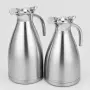 Комплект от 2 термоса Cheffinger 1L + 1.5L сребрист чайник, снимка 4