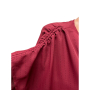Дамска риза TOMMY HILFIGER размер L / XL вишнева червена, снимка 4