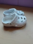 Бели гумени детски чехли употребявани номер 23, снимка 2