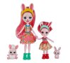 Комплект кукли Enchantimals - Bree Bunny & Twist and Bedelia Bunny & Tappy - зайчета, снимка 3