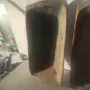 Автентично, старо дървено корито за месене на хляб, нощва . Подходящо за декорация на вила, градина, снимка 2