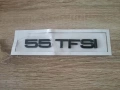 черна емблема Audi 55 TFSI, снимка 4