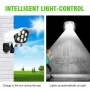 LED соларни LED лампи, имитиращи камера за видеонаблюдение, снимка 3