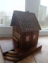 Дървена къщичка - табакера, снимка 2