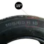 Тасове Versaco Trend RR черни за 15'' джанти, комплект от 4 броя, снимка 4