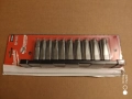 Milwaukee 3/8″дълги качествени вложки камъни 10-19mm комплект, снимка 6