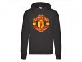  Мъжки и детски суичър MANCHESTER UNITED принт 4 модела , снимка 4