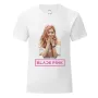 НОВО! Детски тениски на ROSE и JENNIE от BLACK PINK K-POP! Или поръчай с ТВОЯ идея!, снимка 1