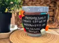 Чаша полимерна глина "За любимият учител ", снимка 1