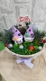 Коледна аранжировка с гномчета!, снимка 5