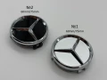 Капачки за джанти 60мм Mercedes AMG Мерцедес w210 w211 w219 w220 w221, снимка 2