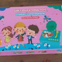Нова Музикална играчка за малки деца Грамофон плейър за аудиокниги, снимка 7 - Музикални играчки - 42185529