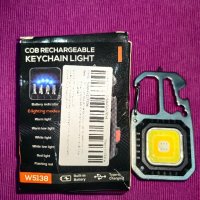 Led cob фенер, ключодържател , снимка 1 - Къмпинг осветление - 42169252