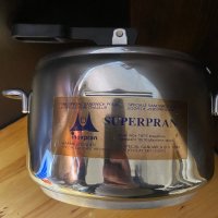 INOXPRAN ITALY / Италия качествена тенджера под налягане 5 литра, снимка 3 - Съдове за готвене - 40654402