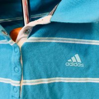 Тениска Adidas синьо, женски модел, снимка 3 - Тениски - 41495640