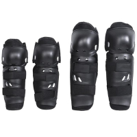 Комплект наколенки за мотористи, черен цвят, 4 части, снимка 6 - Аксесоари и консумативи - 44632149