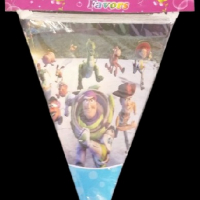 Toy Story 3 Играта на играчките и Buzz Парти Гирлянд Знаменца Флаг Банер, снимка 2 - Други - 29729892