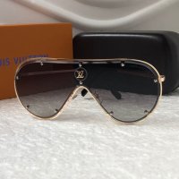 Louis Vuitton 2023 висок клас мъжки слънчеви очила маска, снимка 5 - Слънчеви и диоптрични очила - 38976897