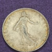 2 франка 1915 година , снимка 2 - Нумизматика и бонистика - 41482620