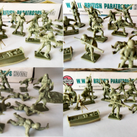Играчки от 1974г AIRFIX HO / OO - БРИТАНСКИ ПАРАШУТИ от Втората световна война, снимка 12 - Колекции - 36247093
