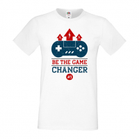 Мъжка тениска Be The Game Changer, снимка 1 - Тениски - 36193061