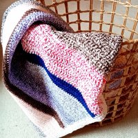 Ръчно плетено памучно одеяло, снимка 3 - Олекотени завивки и одеяла - 42078956
