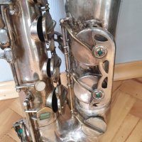 Посребрен саксофон Amati Kraslice Classic Deluxe, снимка 4 - Други - 41975216