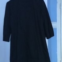 Черен шлифер с ръкав 7/8 , снимка 8 - Палта, манта - 24871407
