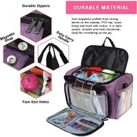Нова преносима пътна чанта с каишка Органайзер за плетене , снимка 2 - Други стоки за дома - 41736410